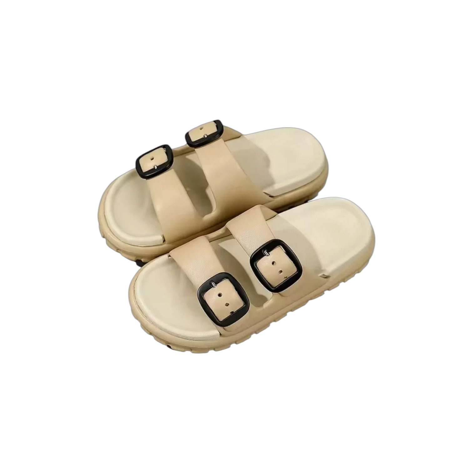 Chunky Buckle - Grip Sandals
