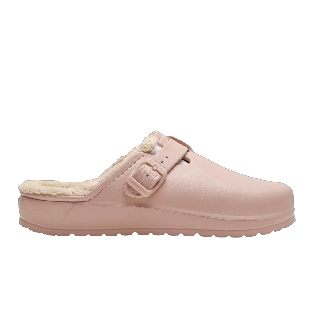 Fleece-Lined - Buckle Clog