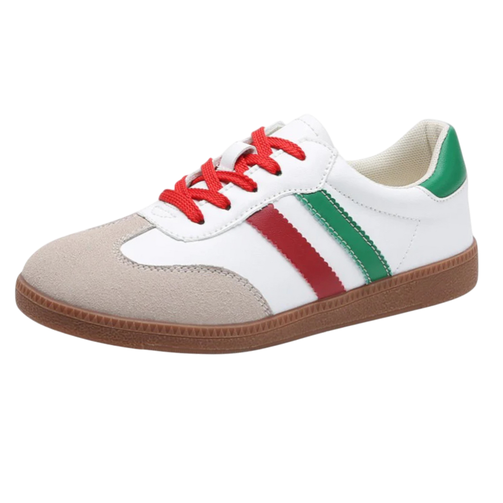 Urban Casual Shoes - Green/Red