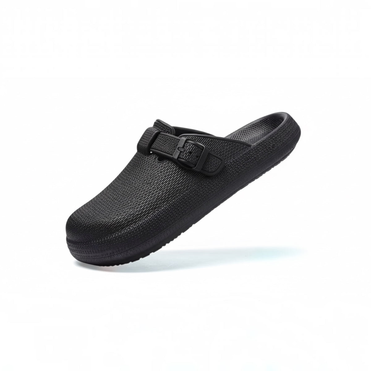 Classic Buckle Clogs – Lightweight Comfort for Everyday Wear