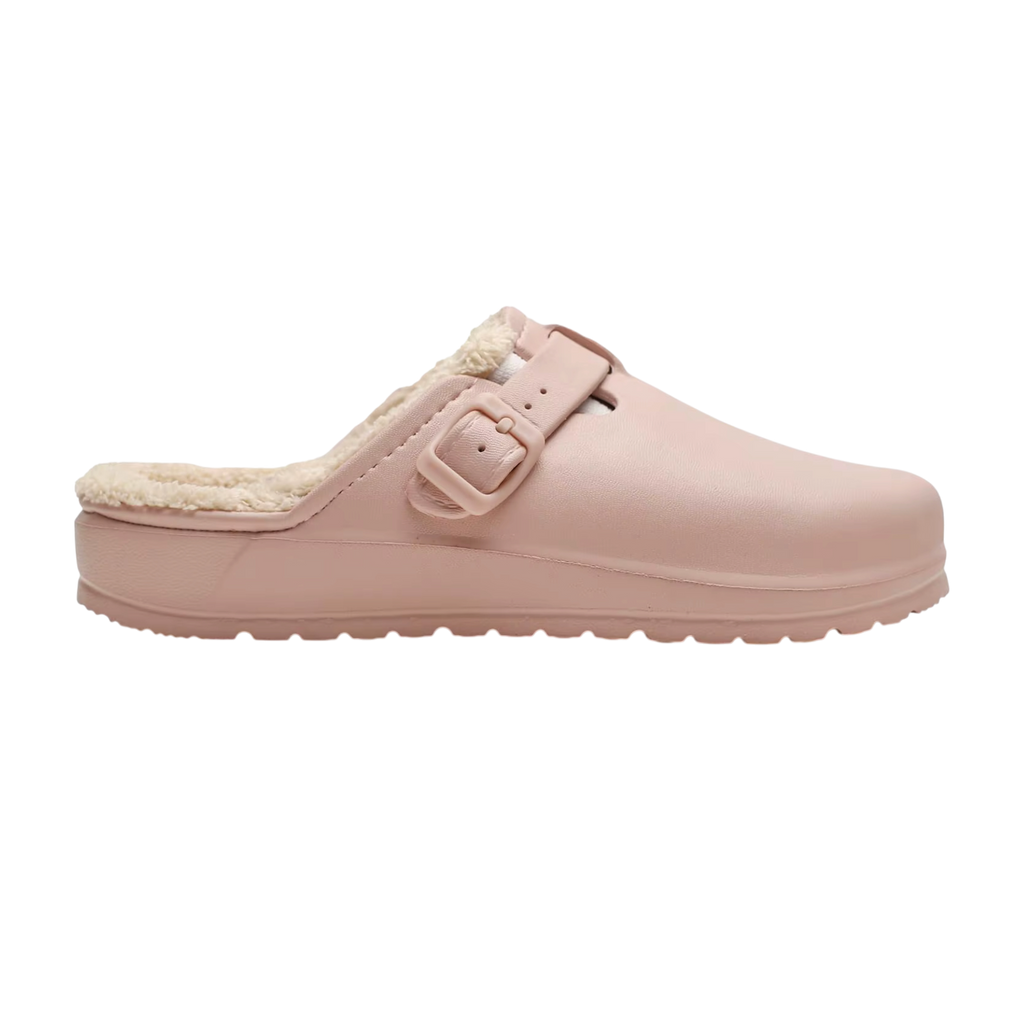 Fleece-Lined - Buckle Clog