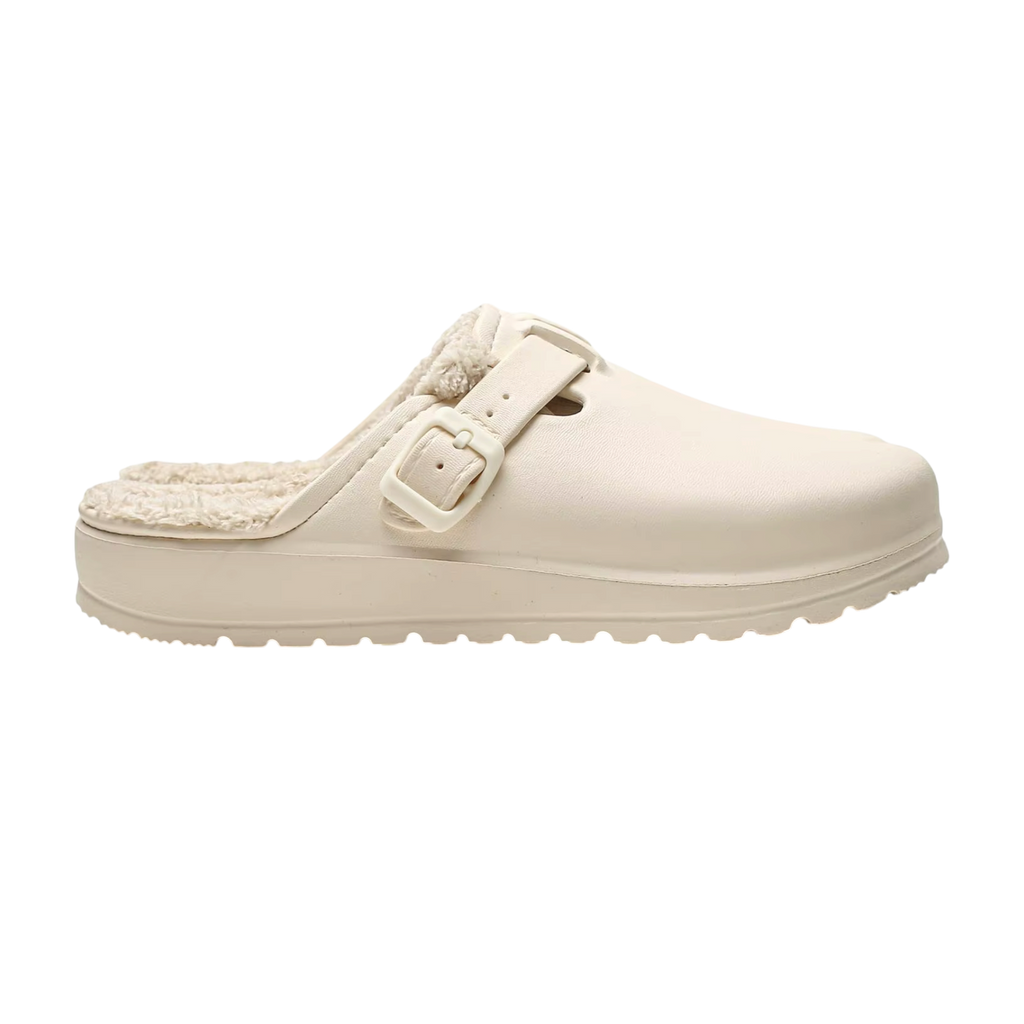 Fleece-Lined - Buckle Clog