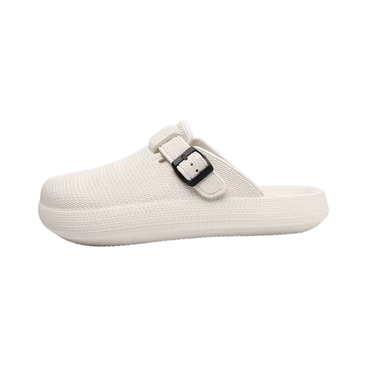 Classic Buckle Clogs – Lightweight Comfort for Everyday Wear