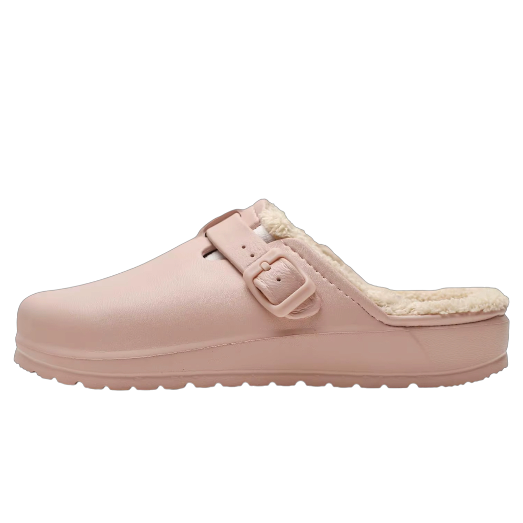 Fleece-Lined - Buckle Clog