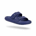 Adjustable Strap Comfort Slides - Blue
