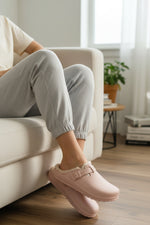 Fleece-Lined - Buckle Clog