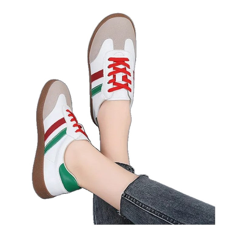 Urban Casual Shoes - Green/Red